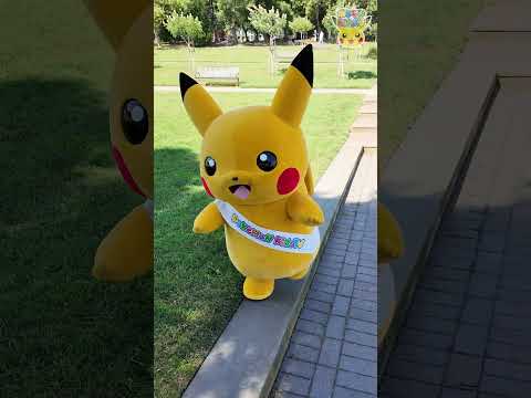 【ポケモン公式】ポケモン Shorts ～ピカチュウつなわたりチュウ〜 #ポケモンKidsTV