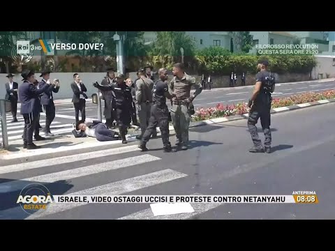 Israele, le proteste contro Netanyahu criticato da Biden - Agorà Estate 03/09/2024