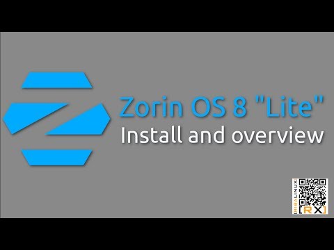 Zorin OS 8 "Lite" Install and overview | Linux for old or low-powered
hardware