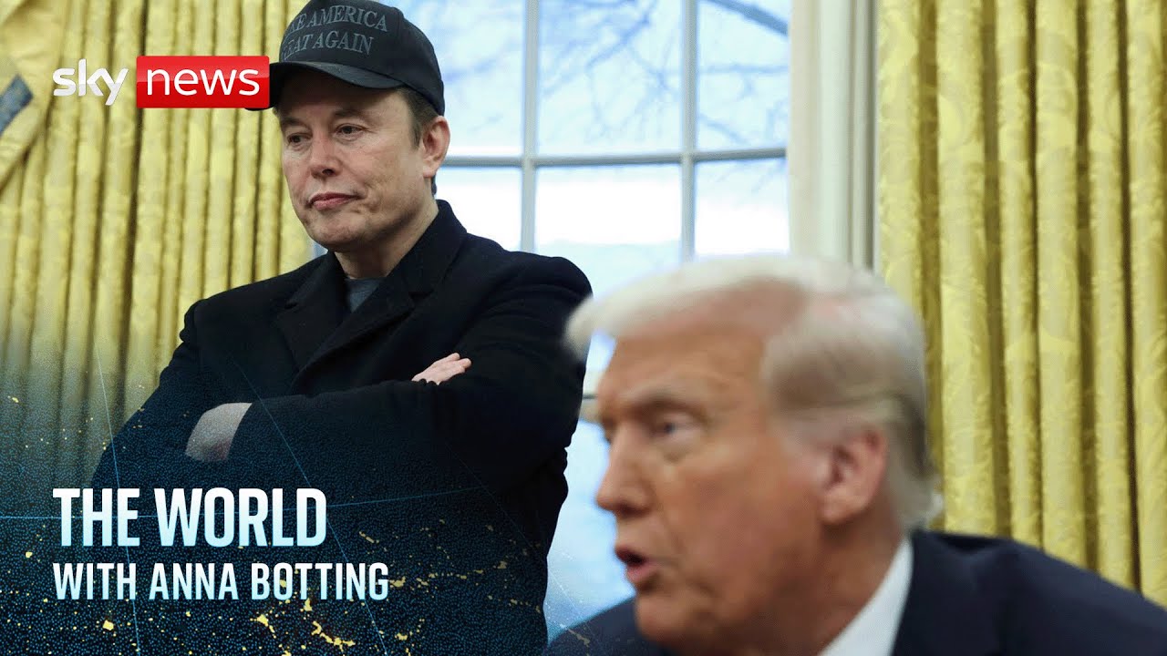 Trump 'to take a look' at whether to deport Elon Musk | The world with Anna Botting