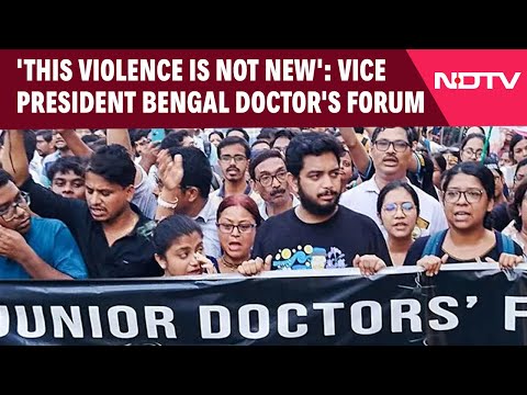 Kolkata Doctor Case | 'This Violence Is Not New': Vice President Bengal Doctor's Forum