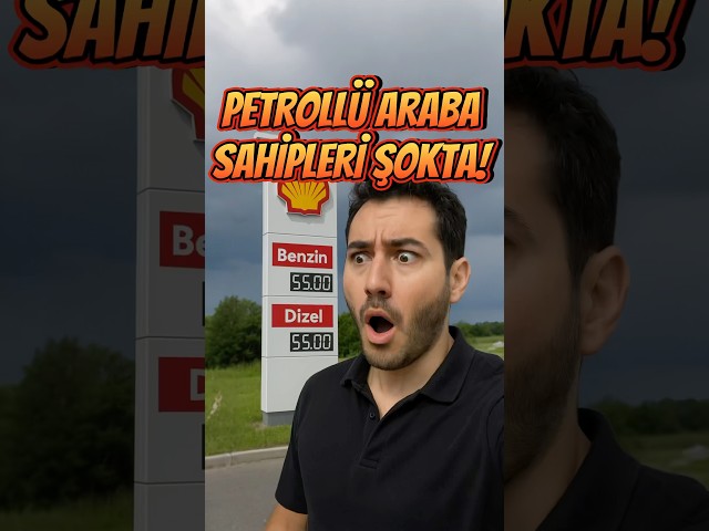 Petrollü Araba vs Elektrikli Araba 🆚 #summeronshorts