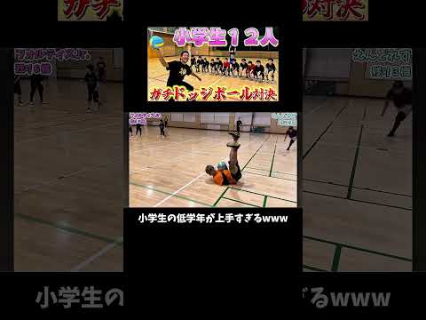 えんどれす【小学生12人vsえんどれす】#スポーツあるある #スポーツやろうよ #スポーツ #あるある #ドッジボール