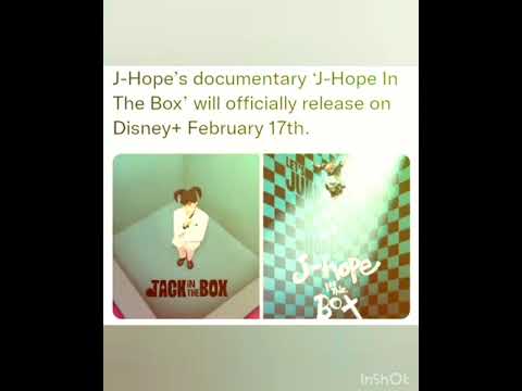 J-Hope’s documentary ‘J-Hope In The Box’ will officially release on Disney+ February 17th.