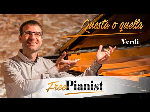 Questa o quella - KARAOKE / PIANO ACCOMPANIMENT - Rigoletto - Verdi
