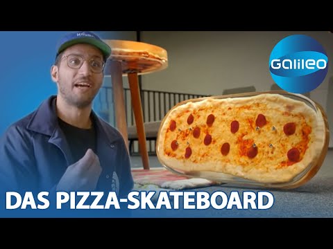 Alles aus Pizza: Von Möbeln bis zum Skateboard | Galileo | ProSieben