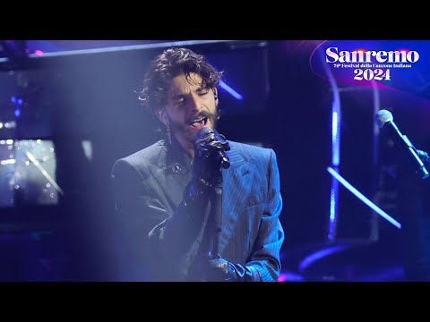 Sanremo 2024 - Santi Francesi cantano "L'amore in bocca"