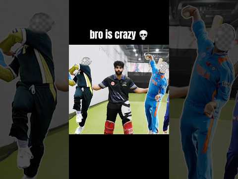 Every over I survive, the bowling speed goes up 🔥