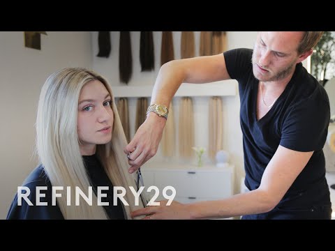 My Long Hair Transformation With 20in Blond Extensions (ft. Anna
Sitar) | Hair Me Out