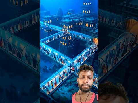 #समुद्र के नीचे बसी श्रीकृष्ण की द्वारका नगरी ✨ अब कांच की सुरंगसमुद्र के नीचे बसी warkaUnderWater