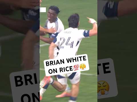 Brian White wasn’t missing this one!!😤