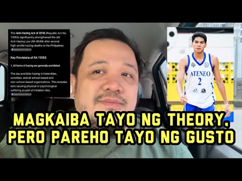 Pasok ba sa Anti-Hazing Law ang ginawa ni Tab Baldwin kay Rene Baterbonia?