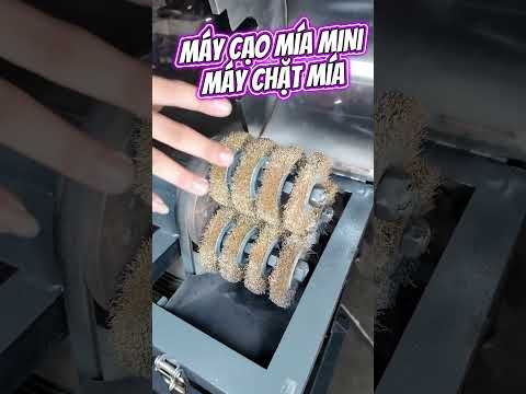 Bộ đôi máy chặt mía và máy cạo mía newtech