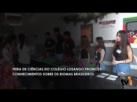 Vídeo: Feira de ciências do Colégio Losango promove conhecimentos sobre os biomas brasileiros