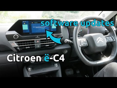 How to update the software (operating system & navigation) in a 2021 Citroen e-C4