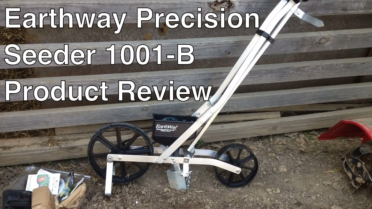 Product Review - Earthway Precision Garden Seeder (Model # 1001-B ...