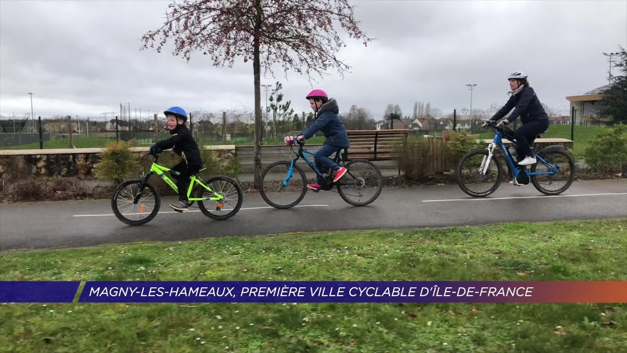 Yvelines | Magny-les-Hameaux première ville cyclable d’Ile-de-France