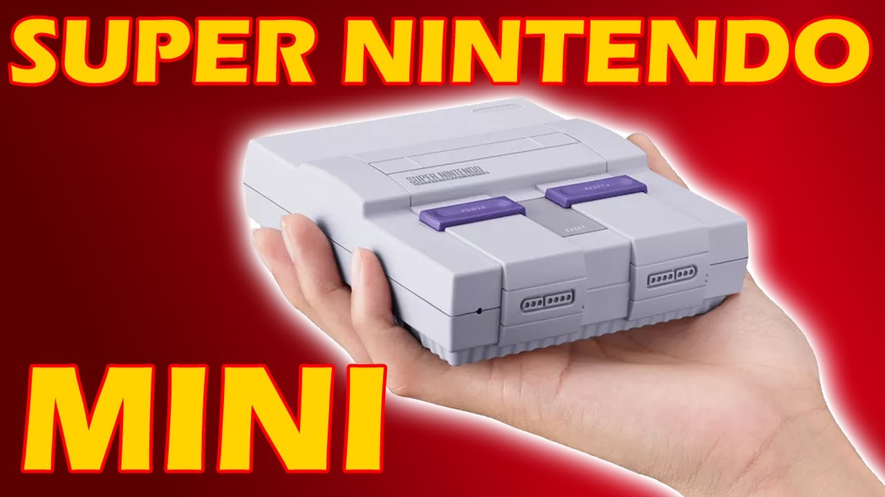NINTENDO VAI LANÇAR MINI SUPER NINTENDO - Gameplay do Boy