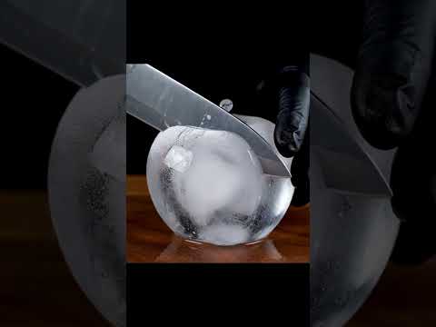 Cutting Ice Fruit in 8K ASMR 🍓❄️ #icefruitcutting #satisfying #shorts