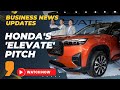 Business news updates | Honda Elevate SUV Revealed | ONDC Launches B2B E-commerce Network | News9