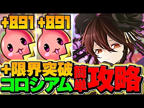 【終わり】＋限界突破コロシアムをロゼッタで初見攻略！正直これ地獄です・・・【パズドラ】