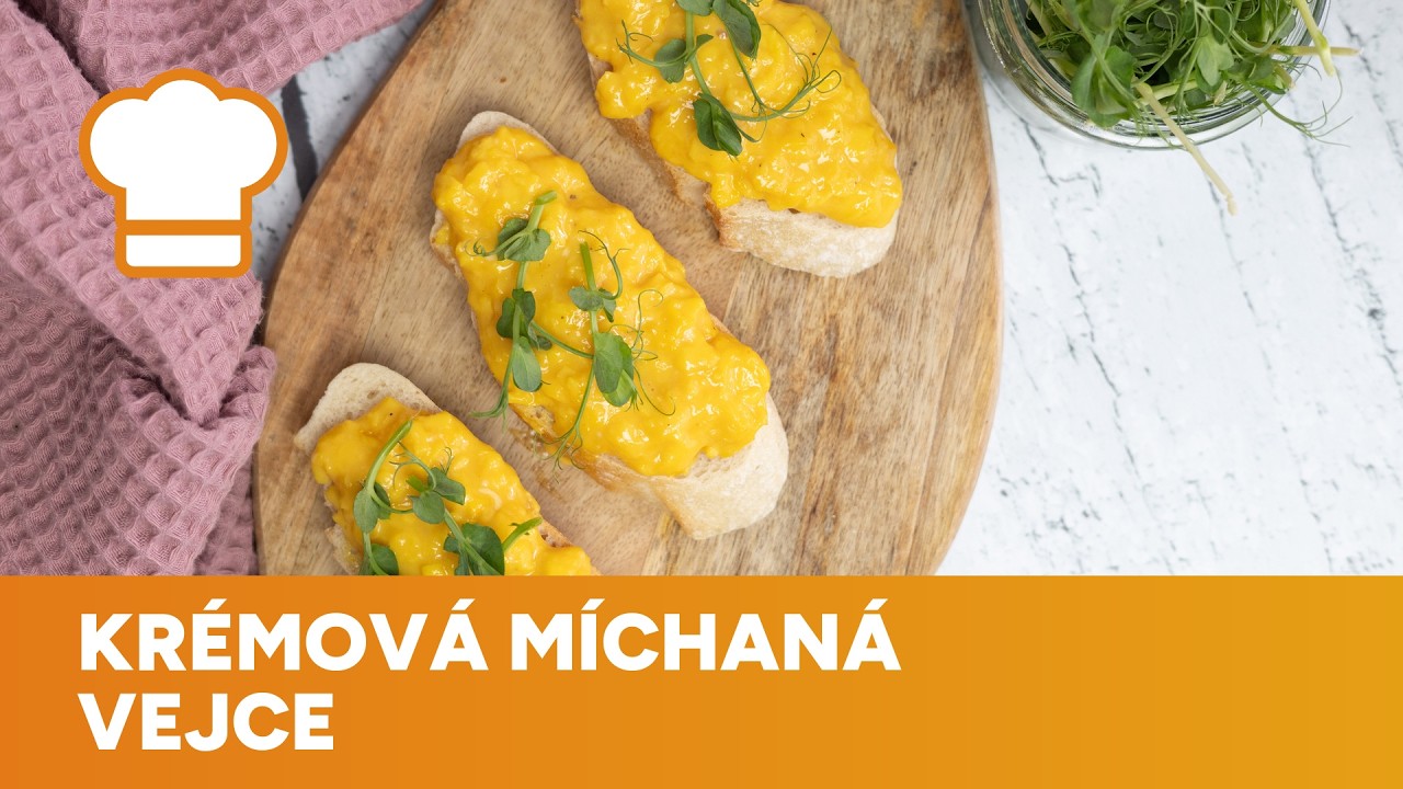 Krémová míchaná vejce, umíte je správně?