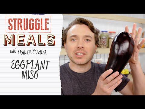 Make the Most of Your Eggplant with Miso | Struggle Meals