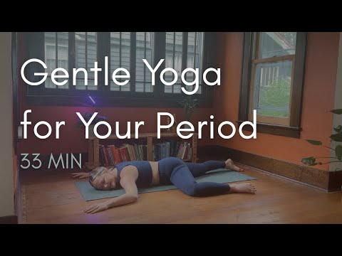 Gentle Yoga for your Period (33 Min.)