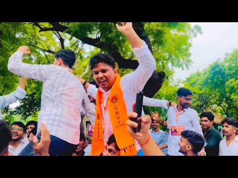 College election ki ladai || SHYAM LAL college || ABVP VS NSUI 😲 FULL LADAI VLOG 