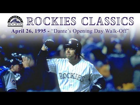 Rockies Classics - Dante's Opening Day Walk-Off (April 26, 1995) video clip