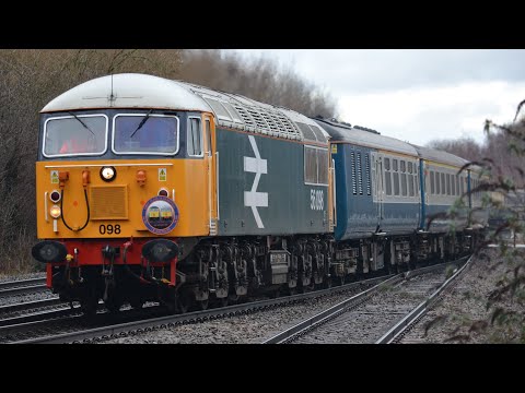 1Z56 & 1Z57 - UK Railtours' GBRF Class 56 Farewell - January 2023