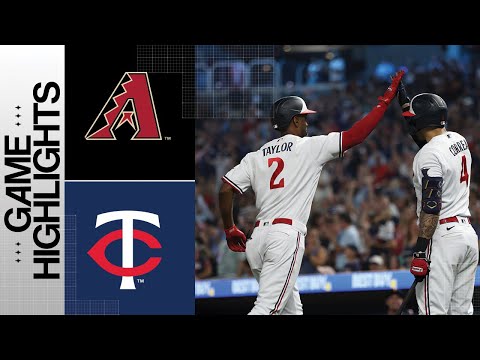 D-backs vs. Twins Game Highlights (8/4/23) | MLB Highlights video clip