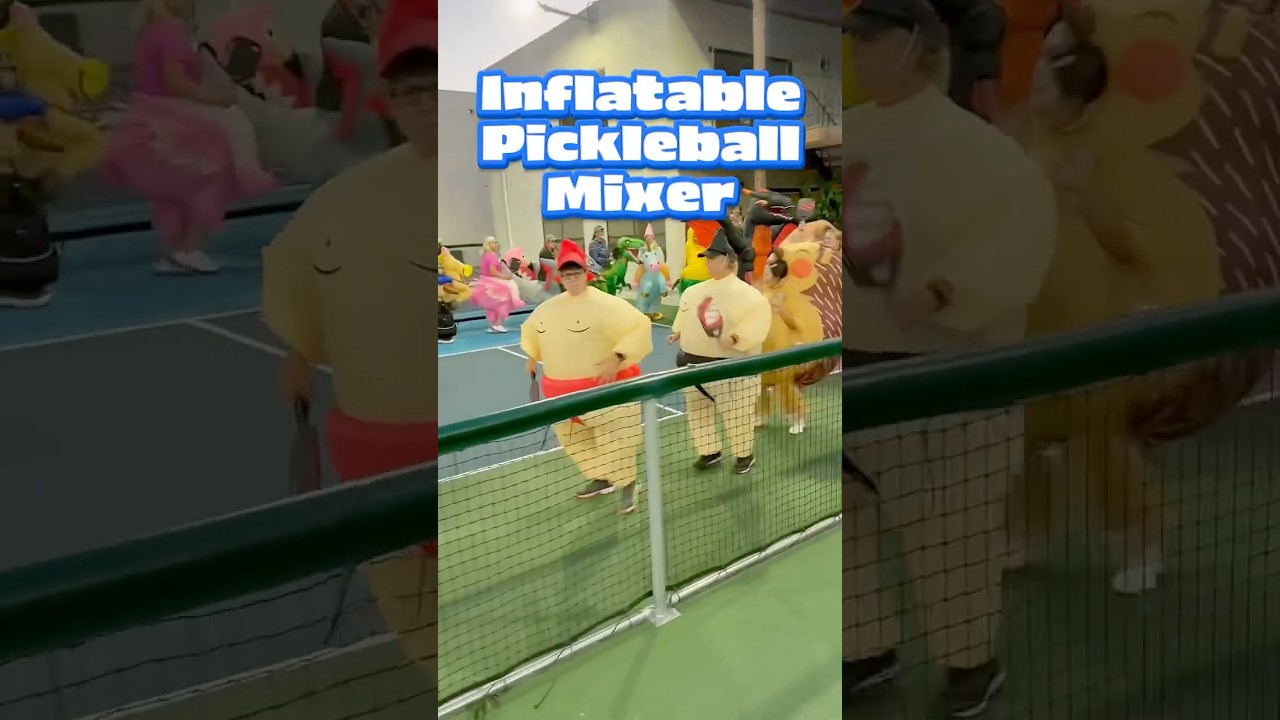 Inflatable Pickleball Party 🦄