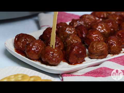How to Make Grape Jelly Meatballs | Appetizer Recipes | Allrecipes.com