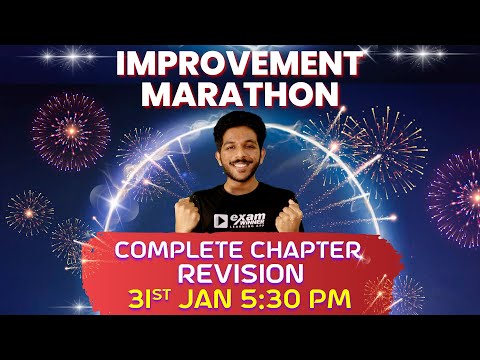 💯Maths Improvement Marathon 💯 | Complete Chapter Revision | Important Questions| Revision Class