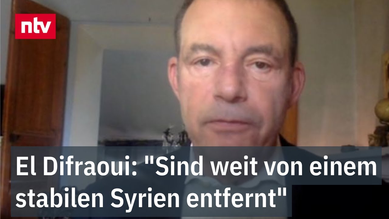 El Difraoui: "Sind weit von einem stabilen Syrien entfernt" - Verfrühte Abschiebe-Debatte | ntv
