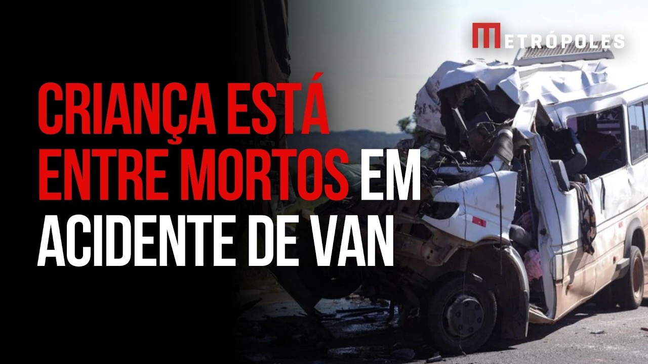 Criança está entre os mortos em acidente de van com caminhão na BR-020; veja imagens