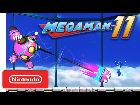 Mega Man 11 - Demo Launch & Bounce Man Reveal Trailer - Nintendo Switch