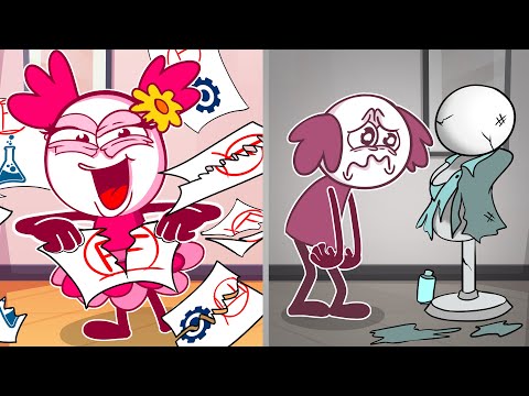 SAD ORIGIN STORY of Ichi | Funny Cartoon