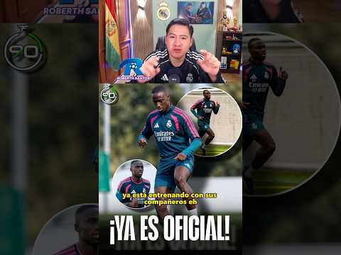 Mendy puede jugar <strong>el</strong> clásico contra <strong>el</strong> Barcelona #mendy #realmadrid #fcbarcelona #roberthsantos