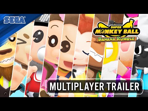 Super Monkey Ball Banana Rumble - Multiplayer Trailer