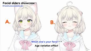 This VTuber Model Can CHANGE AGE With One Slider 😱✨