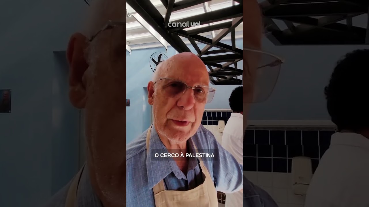 Padre Júlio Lancellotti explica bandeira da Palestina Sofrimento da fome é o mesmo em todo lugar