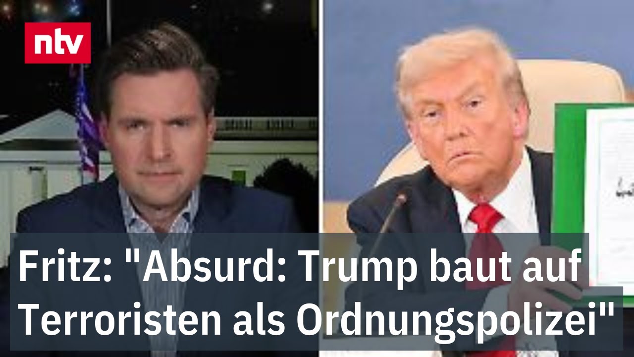 Fritz: "Absurd: Trump baut auf Terroristen als Ordnungspolizei" - Friedensgipfel in Ägypten