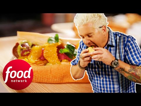 "Thats A Dynamite Sausage Sandwich" l Diners Drive-Ins, And Dives