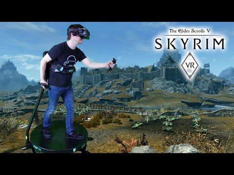 I play Skyrim VR on the 
