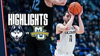 HIGHLIGHTS | #1 UConn Men's Basketball vs. #4 Marquette