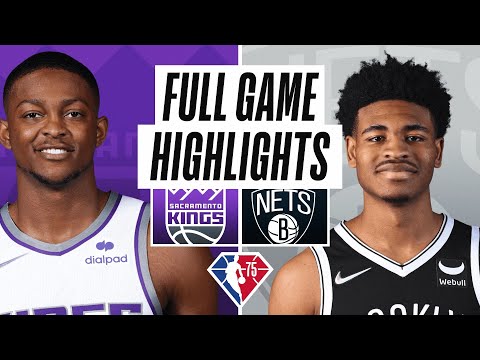 KINGS at NETS | FULL GAME HIGHLIGHTS | February 14, 2022 video clip 