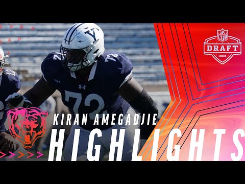 Kiran Amegadjie Highlights | Chicago Bears video clip