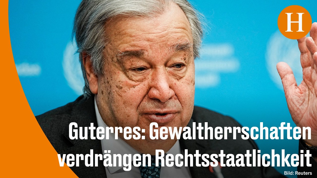 UN-Generalsekretär Guterres sieht Menschenrechte weltweit in Gefahr